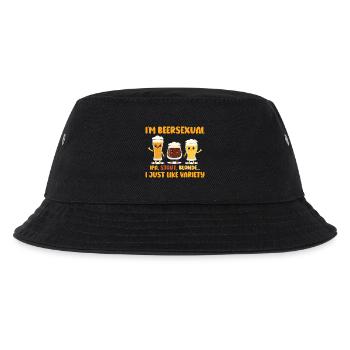 I'm Beersexual Drinking Beer Lovers - Kids’ Bucket Hat - black - Front