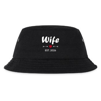 Wife Is 2026 - Kids’ Bucket Hat - black - Front