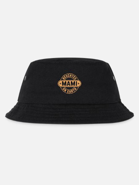 Beschtes Mami Schweizerdeutsch Muttertag - Kinder Bucket Hat - Schwarz