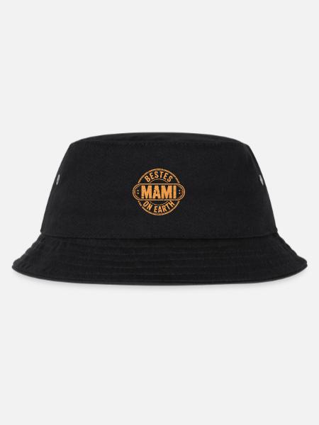 Bestes Mami Geschenk Muttertag - Kinder Bucket Hat - Schwarz