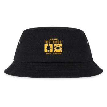 Alaska King Crab - Kids’ Bucket Hat - black - Front