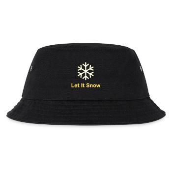 Flocon de neige doré - Laissez-le neiger - Bob Enfant - noir - Devant