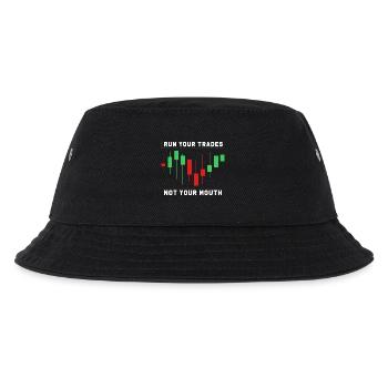 Finance Stocks Money Trading Bitcoin Capital - Kids’ Bucket Hat - black - Front