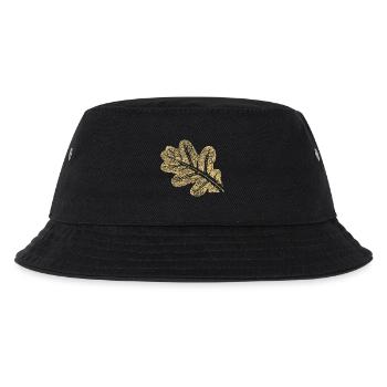Leaf - Oak / Botany & Nature - Kids’ Bucket Hat - black - Front