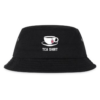 Chemise thé – Jeu de mots calme avec la tasse de thé - Bob Enfant - noir - Devant