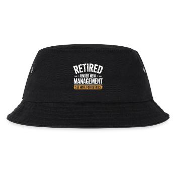 Unter neuer Geschäftsführung in den Ruhestand getreten Weitere Informationen finden Sie unter Ehefrau - Kinder Bucket Hat - Schwarz - Vorne