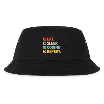 Programmer's Life Humor for Programmers - Kids’ Bucket Hat - black - Front