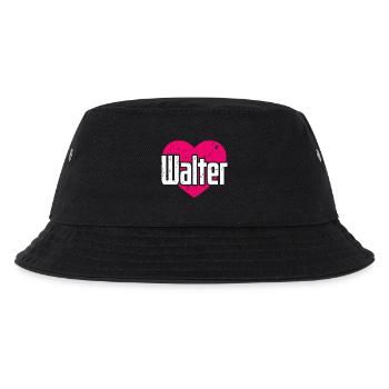 J’adore Walter Cœur Rose J’aime Walter - Bob Enfant - noir - Devant