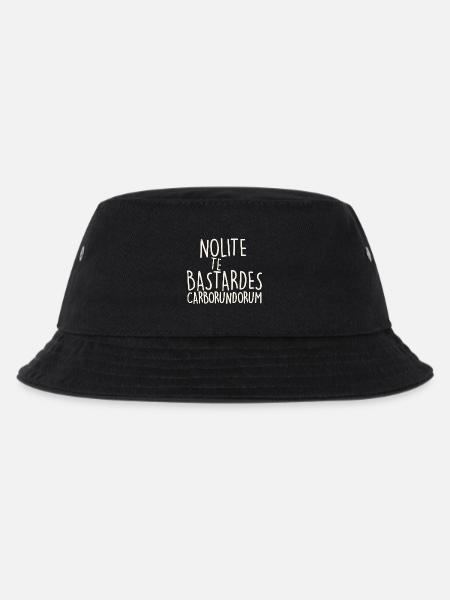 Nolite Te Bastardes Carborundorum - Kinder Bucket Hat - Schwarz
