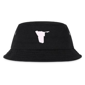 Nambia  Silhouette - Kinder Bucket Hat - Schwarz - Vorne
