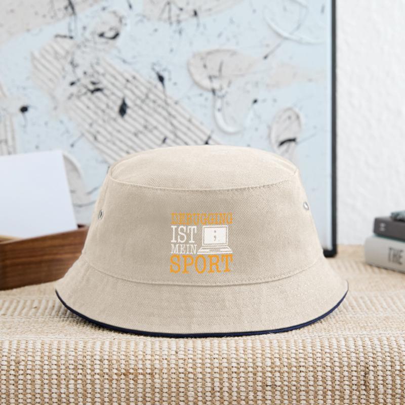 Science Coder DEBUGGING IS MY SPORT FUNNY Kids’ Bucket Hat