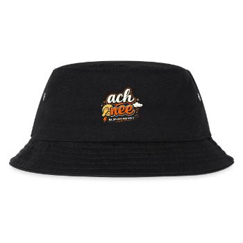 Ach nee: Na, das gibt's doch nicht! - Kinder Bucket Hat - Schwarz - Vorne