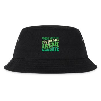 Am wahrscheinlichsten, um sich von St Pats zu verabschieden. - Kinder Bucket Hat - Schwarz - Vorne
