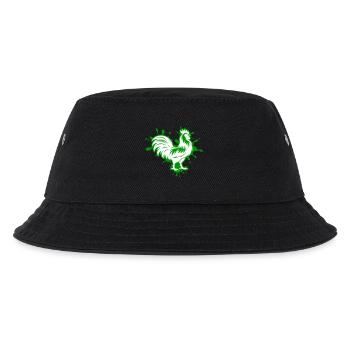 Rooster blob - Kids’ Bucket Hat - black - Front