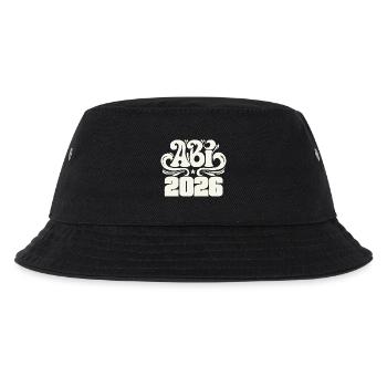 Abitur 2026 - Abi Schulabschluss - Kinder Bucket Hat - Schwarz - Vorne
