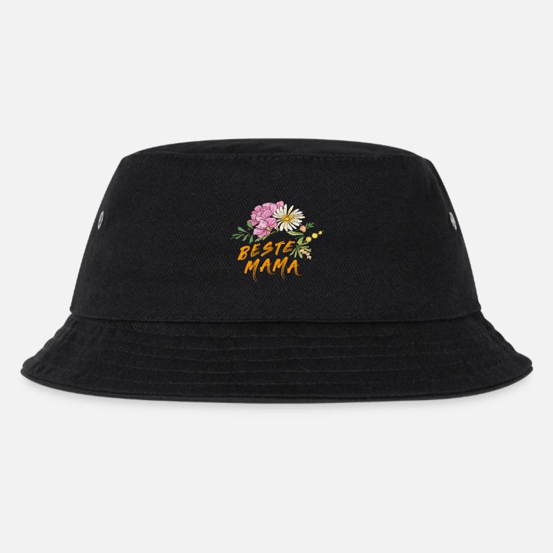 Beste Mama  - Kinder Bucket Hat - Schwarz