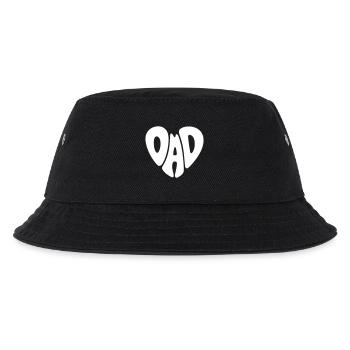 Dad - Kinder Bucket Hat - Schwarz - Vorne