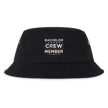 Bachelor Crew - Kinder Bucket Hat - Schwarz - Vorne