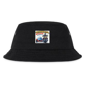 Seitenwagen, mein liebstes Anhängsel - Kinder Bucket Hat - Schwarz - Vorne