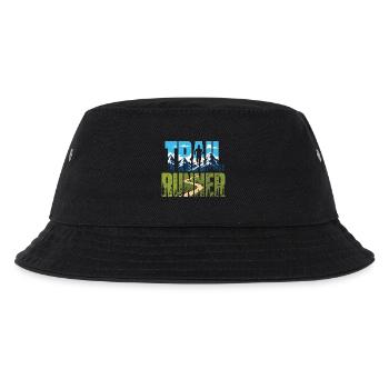 Trailrunner - Kinder Bucket Hat - Schwarz - Vorne