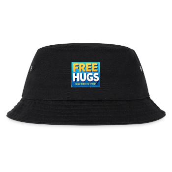 Free Cuddles Board 9:00-17:00 - Kids’ Bucket Hat - black - Front