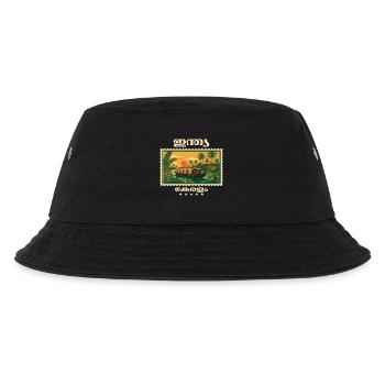 Marque de voyage vintage du Kerala en Inde - Bob Enfant - noir - Devant