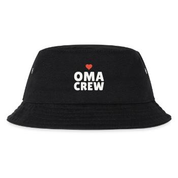 Grandma Crew Grandmother Heart Gift Mother's Day Team - Kids’ Bucket Hat - black - Front