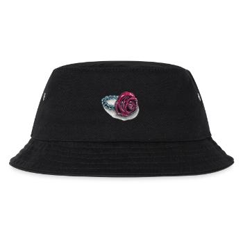 Cœur de rose avec des perles - Bob Enfant - noir - Devant