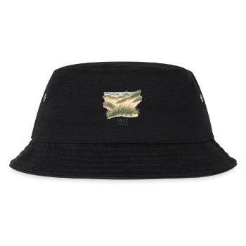 Sylt Dünen | Vintage Nordsee Poster - Kinder Bucket Hat - Schwarz - Vorne
