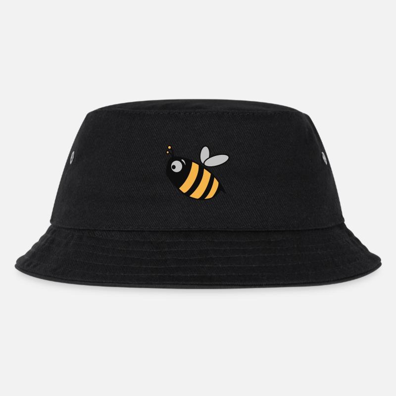 Bumblebee - Kids’ Bucket Hat - black