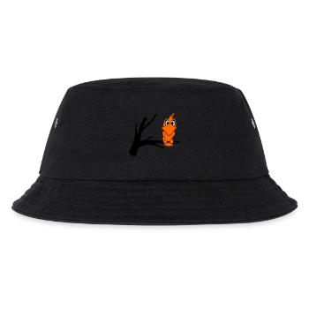 vogel2 - Kinder Bucket Hat - Schwarz - Vorne