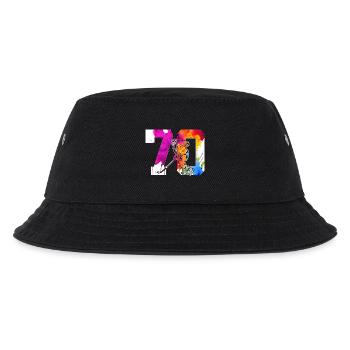 NUMBER 70 HOCKEY 70TH BIRTHDAY - Kids’ Bucket Hat - black - Front