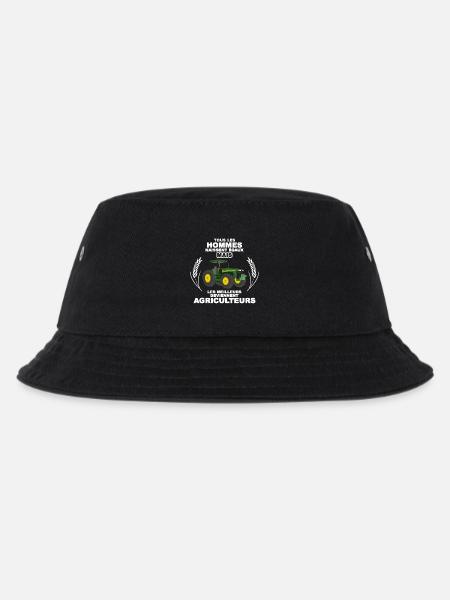 Agriculteur Blanc T - Bob Enfant - noir
