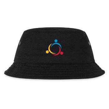 6061912 120363571 diversity2 - Kinder Bucket Hat - Schwarz - Vorne
