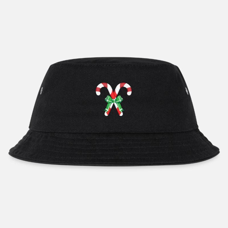 Zuckerstange - Kinder Bucket Hat - Schwarz