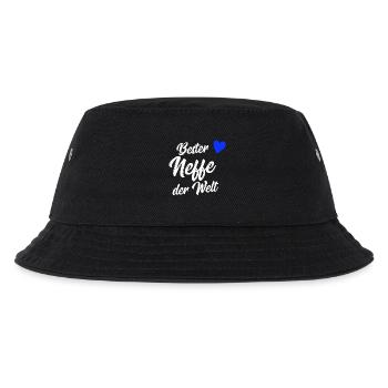 Neffe Geschenk | Bester Neffe der Welt - Kinder Bucket Hat - Schwarz - Vorne