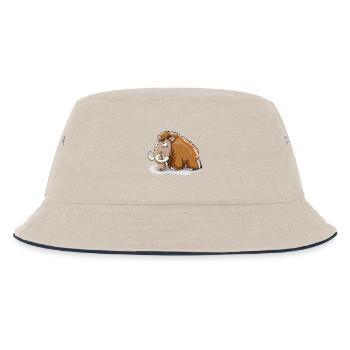 Mammut - Kinder Bucket Hat - Natur/Navy - Vorne