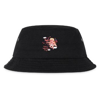Armor with bow and arrow spreads love - Kids’ Bucket Hat - black - Front