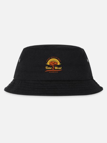 Time 2 Meat - Kids’ Bucket Hat - black