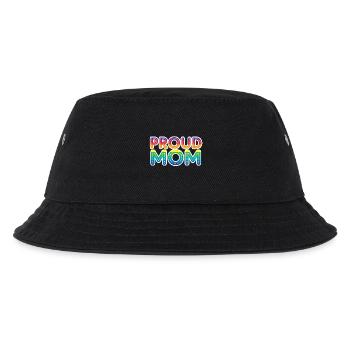 Stolzes Mutter-Mutter-Tagesgeschenk - Shirt - Kinder Bucket Hat - Schwarz - Vorne