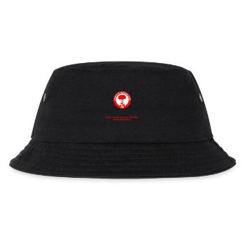 Nichts kann von oben gehofft werden - Kinder Bucket Hat - Schwarz - Vorne