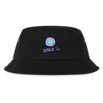 Smiling face - Kids’ Bucket Hat - black - Front