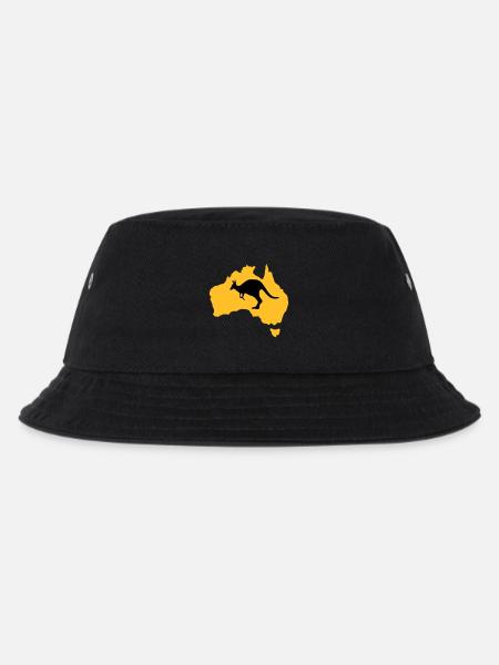 australia - Kids’ Bucket Hat - black