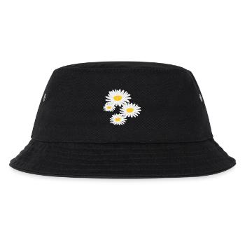 Marguerites de fleurs - Bob Enfant - noir - Devant