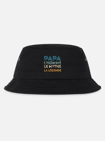Papa Homme Mythe Légende - Bob Enfant - noir