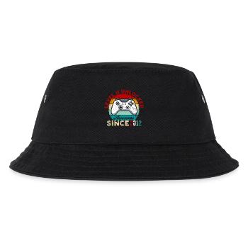 Level Unlocked Retro Controller Pride - Kids’ Bucket Hat - black - Front