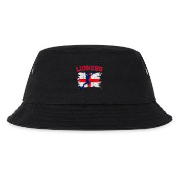 England Football Women’s Champions Lionesses 2025 - Kids’ Bucket Hat - black - Front