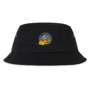Bulldozers, bulldozers, track scrapers - Kids’ Bucket Hat - black - Front
