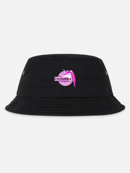 Frederika - Kinder Bucket Hat - Schwarz