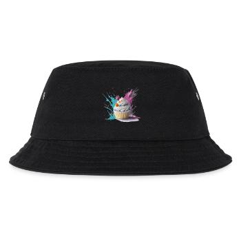 Sweet Cupcake - Kinder Bucket Hat - Schwarz - Vorne